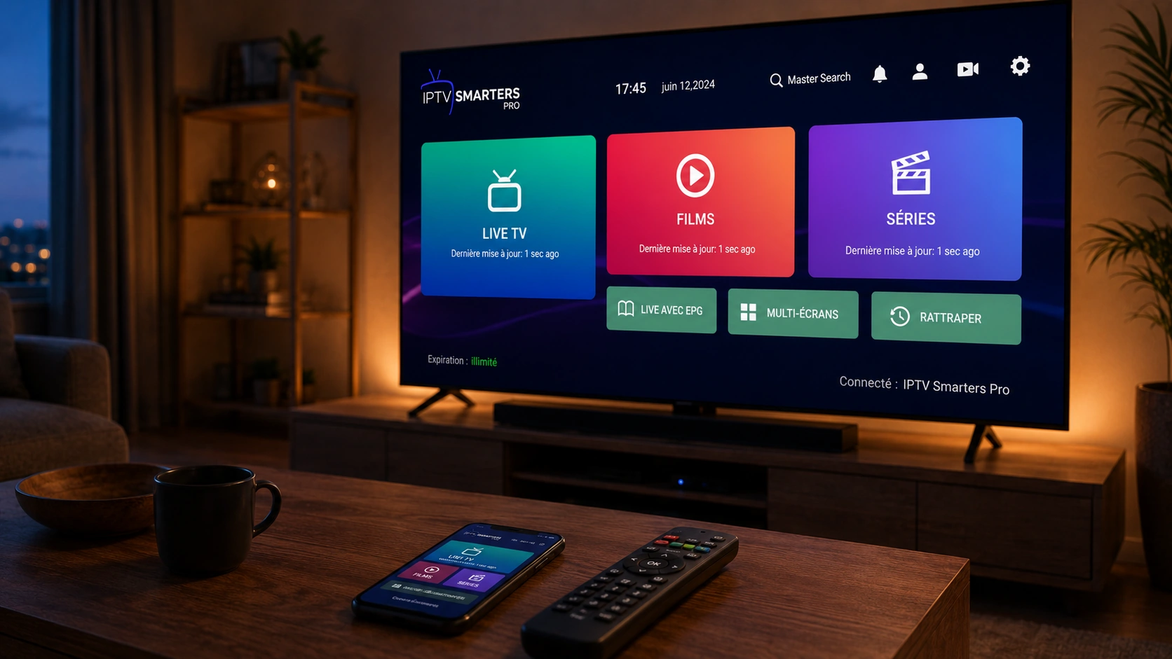 IPTV Smarters Pro App Einrichtung und Login auf Smart TV